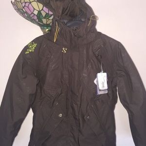 SALOMON EXPOSURE SKI SNOWBOARD JACKET SZ SMALL
